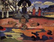 Paul Gauguin Day of worship oil painting artist